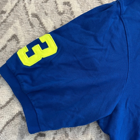 Ralph Lauren vintage polo “big pony” t shirt collared polo men’s shirt size XLT - Picture 2 of 10